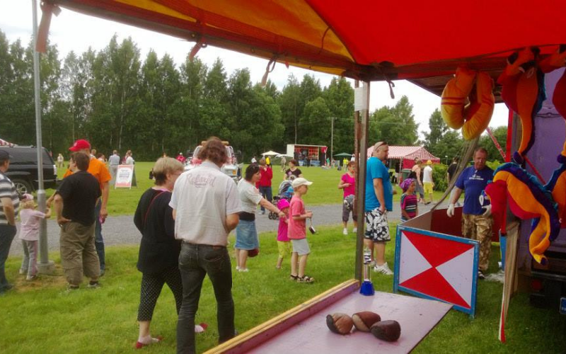 Tivolin kisailut ulkotapahtumassa